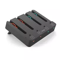 ipega SW2081 Charger Dock for Joy-Con Controllers, Nintendo Switch (Models 1 and 2), Black