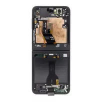 SAMSUNG LCD display + Touch Unit + Front Cover – Galaxy Z Flip 6 5G Black (Service Pack)