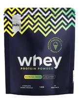 Whey Protein – koncentratas su mažu laktozės kiekiu | Puls Nutrition (1000 g) - wild-strawberry