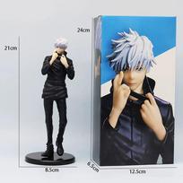 18cm Jujutsu Kaisen Gojo Satoru PVC veiksmo figūrėlė Anime kolekcionuojamas žaislas Makaronų kamštis Dovana vaikams