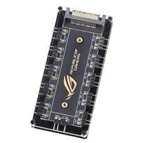 RGB ventiliatorių centravimo stebulė ARGB skirstytuvo adapteris ASUS MSI GIGABYTE ASRock pagrindinėms plokštėms su 10 prievadų stacionariems kompiuteriams