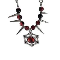 Vintage Inspired Devil Eye Chokers Necklace With Cuban Chain Links Sturdy Metal Gothic Jewelry Perfect For Gift Giving 1