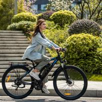 DUOTTS C29 Elektrinis dviratis 48V 750W 15Ah Suaugusiųjų kalnų dviratis Shimano 21 pavara 30° įkalnė 80-100 km nuotolis IPX5 Dviguba baterija