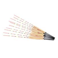 10 vnt./daug žvejybos plūdės medinės žvejybos plūdės žvejybos įrankiai žvejybos plūdėms 10Pcs beige