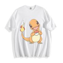 Charmander Blaze Marškinėliai - Mielas Ugnies Sūpynės Pokémon Unisex Marškinėliai M