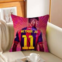 Football N-neymar Stitch Lucky Dragon Pillow Cover Sofa Cushion Cover Home Room Decoration Children Gift 12x12Inch