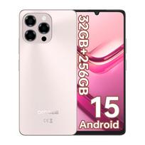 DOOGEE Note58PRO Išmanusis telefonas Android 15, 32(8+24) GB+256GB/2TB TF Mobilusis telefonas, 6.75  HD+ 90Hz, 6250mAh, 16MP+8MP Mobilusis telefonas atrakintas, 4G dviejų SIM kortelių auksas