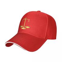 Auksinės Teisingumo Svarstyklės Įstatymo Logotipas Beisbolo Kepuraitė Advokatas Teisinis Vakarėlis Atsitiktinė Hip Hop Kepurės Vasaros Unisex Lauko Sportas Beisbolo Kepuraitės Adjustable