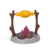 Cats Treat-Dispensing Slow Feeder Pets Dry Food Dispenser Cats Slow Feeding Snack Bowl Grilled chicken Spinning Toy Puzzle Toy geltona