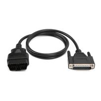 Male to DB25 Male OBD2 Main Cable Male Adapter Replacement Cable  Vehicle Diagnostic juoda