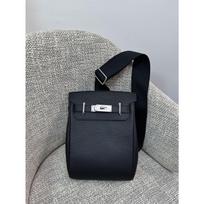 Ličių rašto krūtinės krepšys unisex paaugliams odinis portfelis togo pirmas sluoksnis karvės oda kasdienis peties kuprinė 27*18*8cm juoda