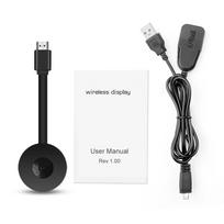 G2 1080P TV raktas ekrano adapteriui HDMI suderinamas raktas-imtuvas Android IOS išmaniajai TV dėžutei Mirascreen Google China Mainland juoda