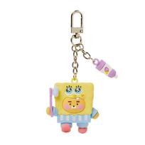SpongeBob X Kakao Friends Little Ryan Baby SpongeBob Figure Keychain PVC Cute Kawaii Mini Doll Keyring