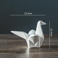 Moderni Keramika Tūkstantis Popierinių Gervių Origami Abstrakcija Rankdarbis Baldai Vaikų Kambario Dekoro Aksesuarai