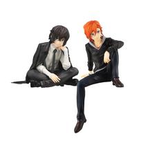 Japonų Anime BSD Figūrėlė Dazai Osamu Nakahara Chuuya Makaronų Presas PVC Veiksmo Figūrėlės Modelio Kolekcija Žaislas Dovana 12-14CM No Box