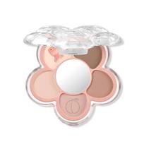[Monchhichi Limited Edition / Photo Keyring Gift] AMUSE Flower Eye Palette 05 Vanilla Brown 05 Vanilla Brown