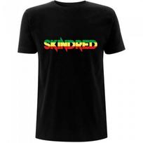 Skindred Unisex Suaugusiųjų Rasta Logotipo Medvilniniai Marškinėliai S juoda