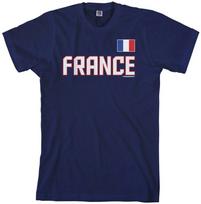 Threadrock Men's France National Team T shirt French Pride L