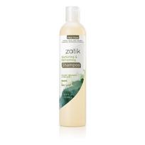 Zatik Naturals Maitinantis ir gaivinantis šampūnas su neem ir lauro lapais sausiems, ploniems, jautriems plaukams  Veganiškas, biologiškai skaidus