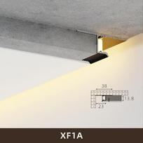 Oeny XF1A įleidžiamas pakabinamų lubų tiesinis šviestuvas