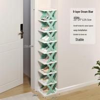 Popular Multi-layer Foldable Shoe Rack - Home & Dorm Storage Solution 2 Layers