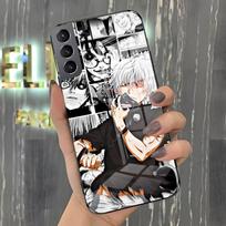 Anime T-Tokyo Ghoul Phone Case For Samsung S26 S25 Plus S20 S20 Plus S22 Ultra S23 FE S21 Plus S21 Ultra Glass Cover Samsung S22 Plus