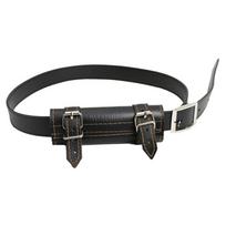 PU odos kardo diržas Daugiafunkcinis Katana Rapierai Demon Slayer Cosplay Juosmens dėklas Makšties laikiklis Juosmens diržas 1pc juoda