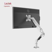 Loctek A8 Monitor Stand balta spalva