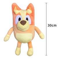 30CM Bluey Bingo Plush Toys Anime Cartoon Vocalizable And Music Stuffed Toys Plush Dolls Birthday Gift For Children