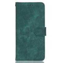 Samsung A17/A16 & Galaxy A25/A15 Leather Flip Case with Anti-theft Card Protection for A57. Samsung Galaxy A55 5G žalia