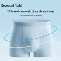 Modal 10A Antibacterial Lyocell Silk Men's Underwear 155