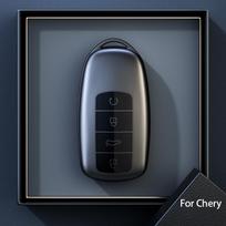 Nauja titano pilka spalva Chery Jaecoo J7 7 J8 Omoda 5 C5 Tiggo 8 Arrizo 6 8 Pro raktų pakabuko korpuso dangtelis Fob krepšio laikiklis Automobilio priedai