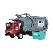 1 24 Alloy Garbage Truck Model Cleaning Vehicle Toy for Kids Boys Dustcart Car Game Gift