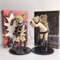 MHA Anime Toga Himiko PVC Veiksmo Figūrėlė 15cm Kolekcionuojamas Lėlės Modelis Dovana Gerbėjams Berniukams Mergaitėms gray
