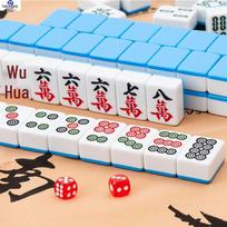 Aukščiausios kokybės rankomis šlifuotas Mahjong plytelių rinkinys