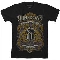 Shinedown Unisex Adult Ornamental Scissors Cotton T-Shirt S juoda