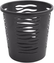 Šiukšliadėžė Branq Zebra, pilka sp., 10 l, 26.5 cm x 26 cm