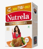 Nutrela Sojos granulės 200 g Didelis baltymų kiekis Veganiškas maistas Universalus maisto gaminimo ingredientas Turtingas geležimi ir kalciu Kasdienė mityba