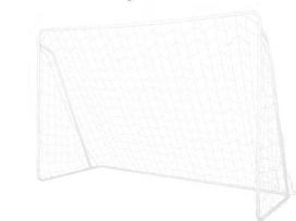 Futbolo vartų tinklelis Nils Extreme NT8215, 215 cm x 76 cm x 152 cm