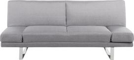 Sofa-lova Beliani York, pilka sp., 190 x 89 cm x 81 cm