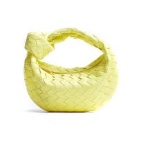 Bottega Veneta Mini Jodie Rankinė Žibintas/Auksinė Moteriška Rankinė su Viršutine Rankena Geltona 651876-VCPP5-7203 Basic Set (Bag+Dust Bag)