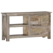Televizoriaus spintelė 100x30x55cm mango medienos masyvas
