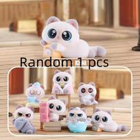 New Little Siam Second Wave Blind Box Cute Cat Doll Mini Figure Desktop Decor Birthday Gift Surprise
