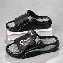 Summer Men's Massage Slippers Outdoor Sandals Beach Comfortable Indoor Slides Water Clogs Casual Shoes Men Women Home Slippers 36-37
