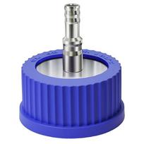 ABGR-GL45 304 nerūdijančio plieno saugos butelio kamštelis, didelis dydis, 8–10 mm skersmens, laboratoriniam naudojimui