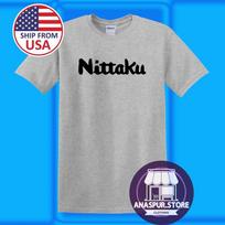Nittaku Ping Pong Table Tennis Men's Grey Size S-5XL M