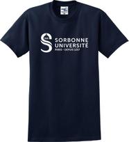 Sorbonos universitetas Nuo 1257 m. Paryžius Prancūzija Unisex marškinėliai (S-5X) S