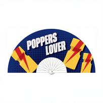 Vėduoklė M Proud Poppers Lover Fan, įvairių spalvų