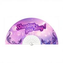 Vėduoklė M Proud Shantay You Slay Fan, violetinė