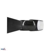 Paviršinis judesio daviklis, juodas, IP65, max 1200W, 180°, max 12m
